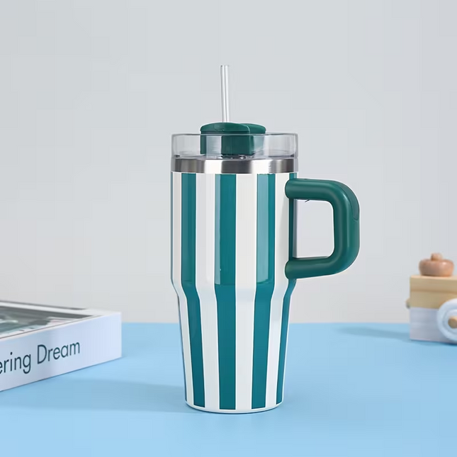 Candy Stripe Travel Tumbler 400ML